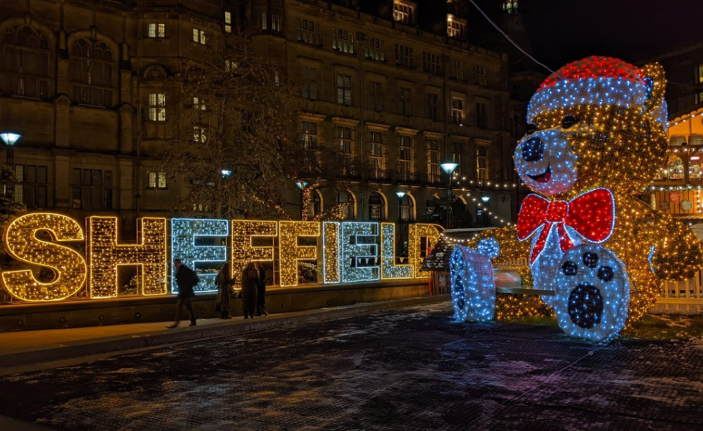 Sheffield Christmas lights